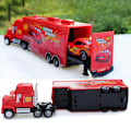 Miniatyrbilde 7 av 8: Lightning McQueen Truck Metal Diecast Collection modellbil leketøy type-A8