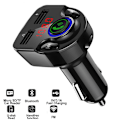 Miniatyrbilde 1 av 4: Bil Bluetooth 5.0 til USB-C-adapter, bil MP3-spiller USB-lader