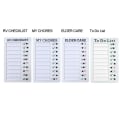 Miniatyrbilde 2 av 10: Sjekklist Dagsplanlegger Selvdisiplin Punch Card TO-DO LISTE To Do List