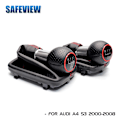 Miniatyrbillede 3 af 5: Til AUDI A4 8E B6 B7 2000-2008 Bil Gearskiftknap Damask Boot Parkeringshåndbremsehåndtag Case-6 hastigheder Rød 6 Speed Red
