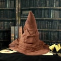 Miniatyrbillede 1 af 5: Harry Potter Sorteringshat Læder Heks Troldmand Hatte