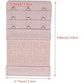 Miniatyrbild 3 av 5: 5-pack, BH-förlängare med 3 krokar och 3 rader, elastiskt band för BH-band, förlängningsremmar för kvinnor