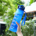 Pikkukuva 1 / 11: Urheilujuomapullo Muovinen juomakuppi 1000ML - stock-FA2- Blue