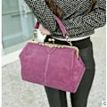 Pikkukuva 1 / 5: Dam Handväska Retro Ny Damväska Portabel axel Crossbody Matt Rose Red