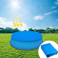Miniatyrbild 1 av 5: Poolskydd för 6 8 10 fot i diameter över marken Rund pool, badtunna Spa Pool filtskydd Idealisk för dammtät 305 cm