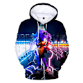 Miniatyrbillede 1 af 3: oys Sonic The Hedgehog Sport Casual Hættetrøje sweatshirt B