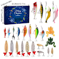 Miniatyrbillede 1 af 5: Julekalender 2023 Fiske Julekalender Fiskbete Julekalender for 24 dage Overraskelsesnedtælling