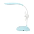 Miniatyrbillede 2 af 5: USB-genopladelig 5W LED-bordlampe med ventilator, 3-trins dæmpning KLB