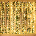 Miniatyrbillede 2 af 5: 12 stk. kunstig efeu, kunstig hængende efeu med 100 led lys