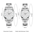 Miniatyrbillede 2 af 5: Ur Quartz Armbåndsur SORT DAME sort