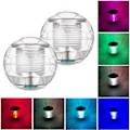 Miniatyrbillede 1 af 5: Vandtæt sol LED farve vand flydelampe Pool lampe Water Float lampe (2 stk.) vit