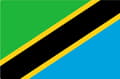 Tanzanias flagga 100-FA- 100 Tanzania