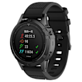 Miniatyrbillede 5 af 5: Garmin Approach S60 urrem silikone - Sort black Mjukplast