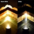 Miniatyrbilde 5 av 5: Solcelledambelysning, Vanntett Nedsenkbar Sspotlight for Fontene