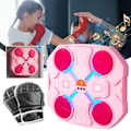 Miniatyrbillede 3 af 11: Elektrisk boksesæk til børn, blød boksesæk til drenge og piger Pink Pink Ordinary Style