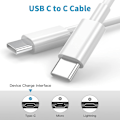 Pikkukuva 3 / 7: 2 kpl 2 m pikalatausjohtoa USB-C - USB-C 2 st 2m