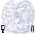 600 LED 60-meter string lights, IP67 Waterproof Outdoor Lighting with Remote Control and Timer-FA-