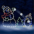 Miniatyrbilde 1 av 3: LED Snømann Julelys Utenfor Juledekorasjoner Utenfor Juledekorasjoner Amerikanske Julelys Utenforfigurer Snømann Dekorasjon
