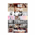 Miniatyrbild 1 av 7: Sångerskan Taylor Swifts affisch Personifierad hängande dekoration Perfekt present till Swifties D