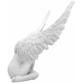 Miniatyrbillede 4 af 5: Harpiks religiøs statuette i form af en engel til haven