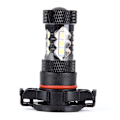 Miniatyrbillede 6 af 10: 2x PSX24W H16 5202 Super Hvid 160W LED 144 SMD Pære Dimlys