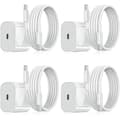 25W USB-C Snabbladdare för Samsung Galaxy - Adapter & 2m Kabel Vit-FA- 2-Pack Samsung 25W