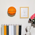 Miniatyrbild 5 av 5: 6-pack Väggmonterat Bollställ Bollförvaring Bollhållare för Basketboll Fotboll Volleyboll
