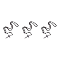 Miniatyrbilde 2 av 5: 1/2/3/5 Träroskrans med korshänge för män och kvinnor 3Set