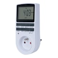 Miniatyrbilde 3 av 5: Digitale programmerbare stikkontakter (2-pakning) med daglig/ukentlig digital timer, LCD-skjerm, tilfeldig tyveribeskyttelse, energisparende, 16A/3680W maks