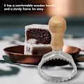 Miniatyrbillede 5 af 5: Ravioli- og pastakutter sæt - Ledende dejkutter og presse med træhåndtag - Til ravioli, pastaknydninger, lasagne 5