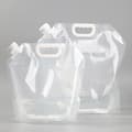 2-PACK 10L Portable Foldable Water Container. Water Container (transparent)-FA-
