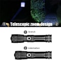 Miniatyrbillede 4 af 5: 12000 Lumen Ultra Kraftfuld LED-lommelygte, USB-genopladelig