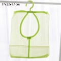 Miniatyrbilde 2 av 10: 2 stk Oppbevarings Klesklype Mesh Lomme Organizer GRØNN Green