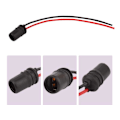Miniatyrbillede 6 af 6: T10 w5w LED / halogen kontakter / sokkel fatning 10-pak mjuk black 60