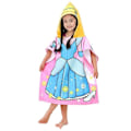 Miniatyrbild 1 av 3: Poncho-handduk med huva för barn - Strandbadhandduk för dusch, pool, pojkar, flickor, barn, småbarn