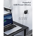 Miniatyrbild 5 av 7: 65W USB C-laddare för bärbar dator (1,8 m) för Lenovo Thinkpad ASUS Zenbook