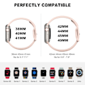 Miniatyrbild 4 av 5: 4-pack sportband kompatibelt med Apple Watch-band 42/44/45/49 mm, silikonersättningsarmband för iWatch Ultra/Ultra 2, Serie 9 8 7 6 5 4 3 2 1SE 42/44/45/49mm