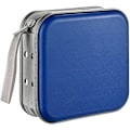 Miniatyrbillede 1 af 5: DVD-etui - Bærbar CD/DVD-holder Opbevaring (48 Kapacitet, Blå)