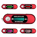 Pikkukuva 2 / 5: Usb Mp3-soitin Kannettava musiikkisoitin Digitaalinen Lcd-näyttö 4g Suuri
