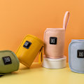 Miniatyrbilde 5 av 5: Reiseflaskevarmer Bærbar Brystmelkflaskevarmer USB Oppladbart Isolasjonspose camouflage yellow