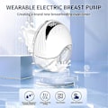 Miniatyrbild 4 av 5: 2 st Handsfree Bröstpump Bärbar Elektrisk Bröstpump Lätt Med LED-display 4 Lägen & 12 Intensitetsnivåer