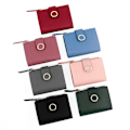 Miniatyrbild 8 av 10: Kvinnors kort plånbok damer clutch väska ROSE RED Rose red