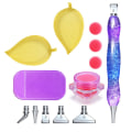 Miniatyrbilde 1 av 10: 13 stk harts diamantmaling penn legering erstatning diamond painting set 3