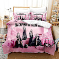Pikkukuva 1 / 3: B01 Blackpink 3D-paintettu Vuodevaatteet Peitto Peitetyynyt Tyttöjen Lahja UK SINGLE 135x200cm