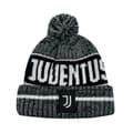 Juventus Fodboldklub Strikket Hue-FA- Juventus Gray