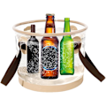 Miniatyrbild 4 av 8: Hopfällbar hink - Vikbar vattenbehållare, Hopfällbar vattenförvaringshink för utomhuscamping, Resebar bärbar tvättställ Huaxingda 10L
