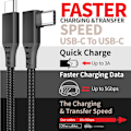 Miniatyrbilde 6 av 10: INF Link-kabel USB-C for Oculus Quest 2 Svart 5 meter