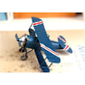 Miniatyrbilde 3 av 5: 3 stk Vintage Metallfly Modell Jern Retro Flymaskin Glider