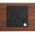 Miniatyrbild 5 av 5: Trä digital väckarklocka triangel modern enkel design bärbar trä LED-klocka för hemmakontor resor