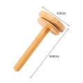 Miniatyrbilde 2 av 5: Trådholder for garn, roterende stativ, vertikal oppbevaring av garn, vevholder, garnkule, garnvinder